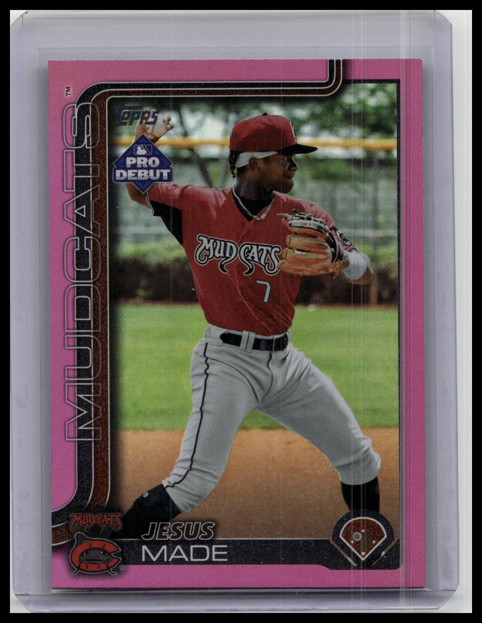 Jesus Made Pink Foil /199 2025 Topps Pro Debut