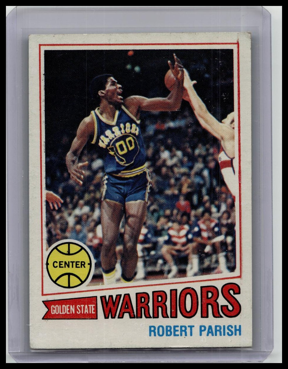 1977-78 Topps - Robert Parish #111 Rookie Card White Back