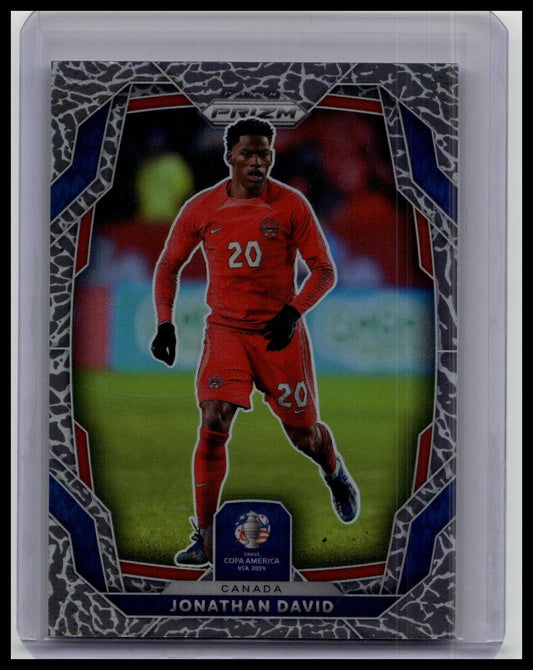 2024 Prizm Copa Jonathan David Elephant Prizm SSP CASE HIT Canada