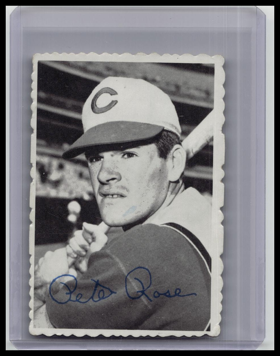1969 Topps Deckle Edge 21 Of 33 Pete Rose Cincinnati Reds