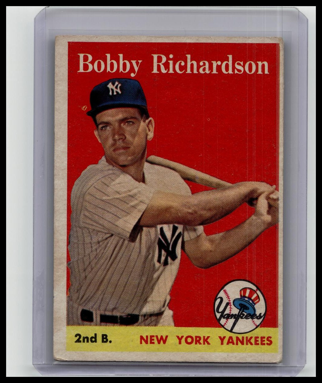 1958 Topps #101 Bobby Richardson