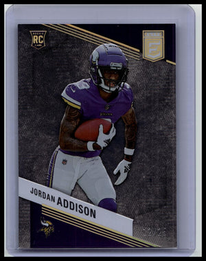 2023 Donruss Elite Jordan Addison Rookie Black /25