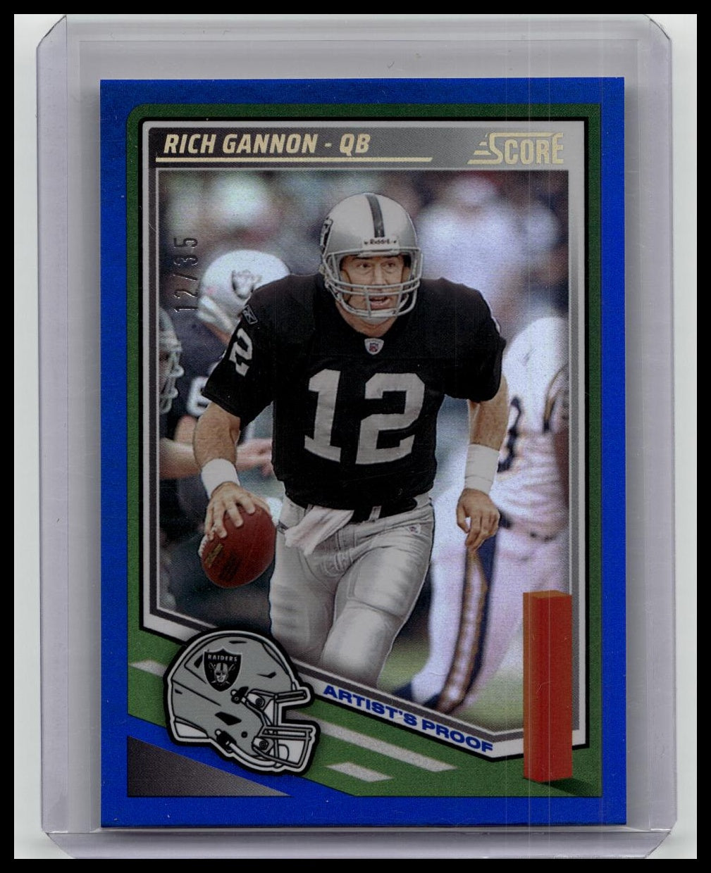 2025 Score Artist Proof /35 Rich Gannon #221