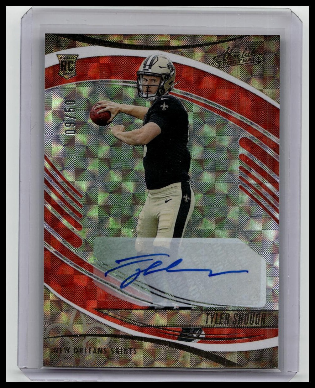 2025 Panini Absolute Tyler Shough Rookie RC Auto 09/50
