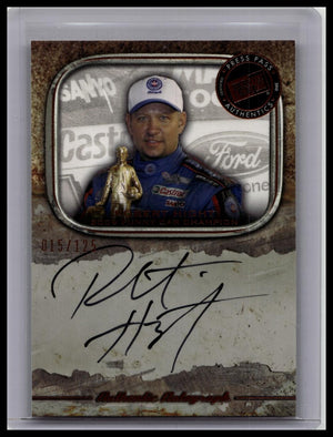 2010 Press Pass Legends Authentic Auto Robert Hight Autographed Card /125