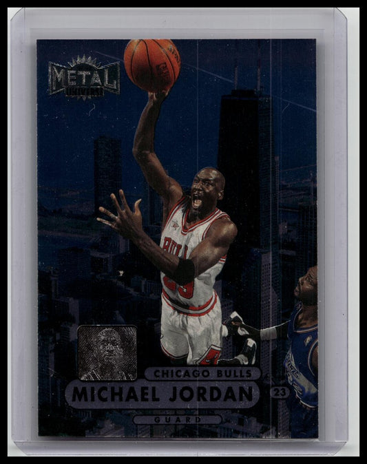 1997-98 Metal Universe Championship Preview Michael Jordan #23