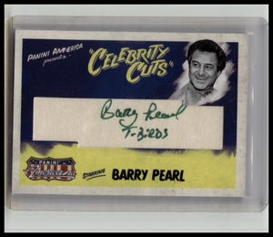 Barry Pearl 2011 Panini Americana Celebrity Cuts Autograph Auto /40 Grease
