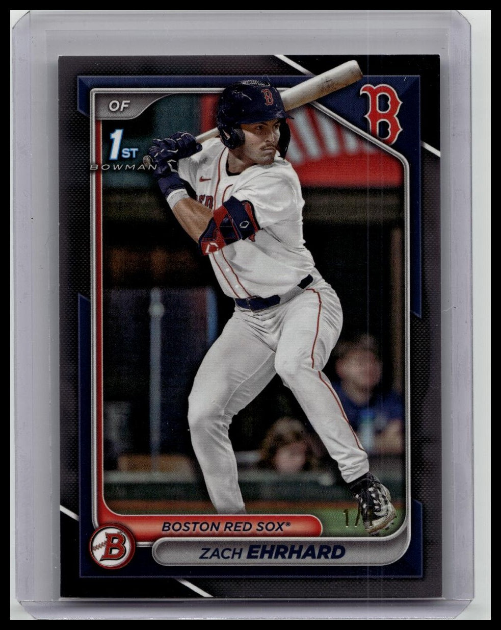 2024 Bowman Draft Zach Ehrhard 1st Bowman Black 1/1