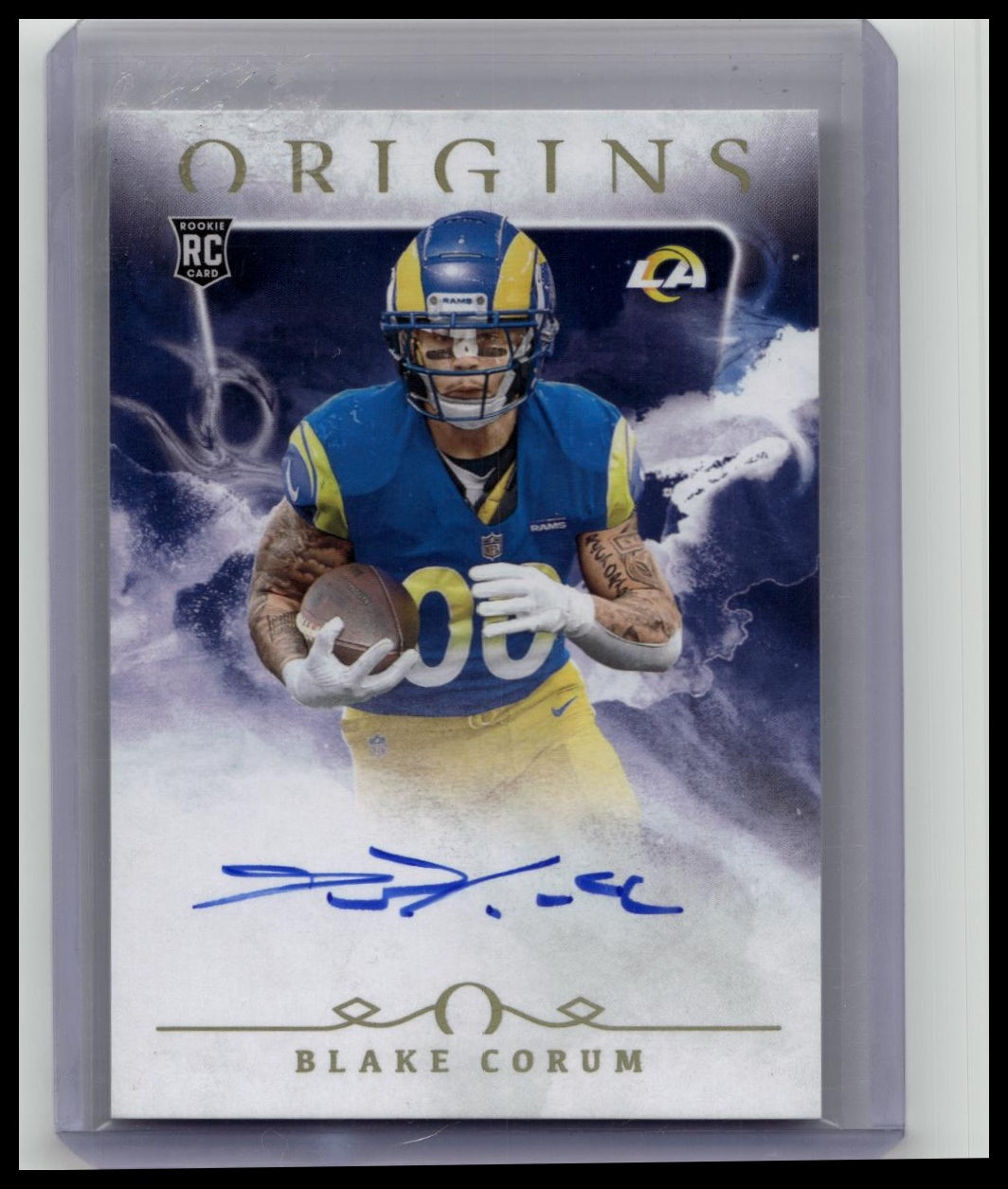 2024 Origins Rookie Auto Blake Corum Rams