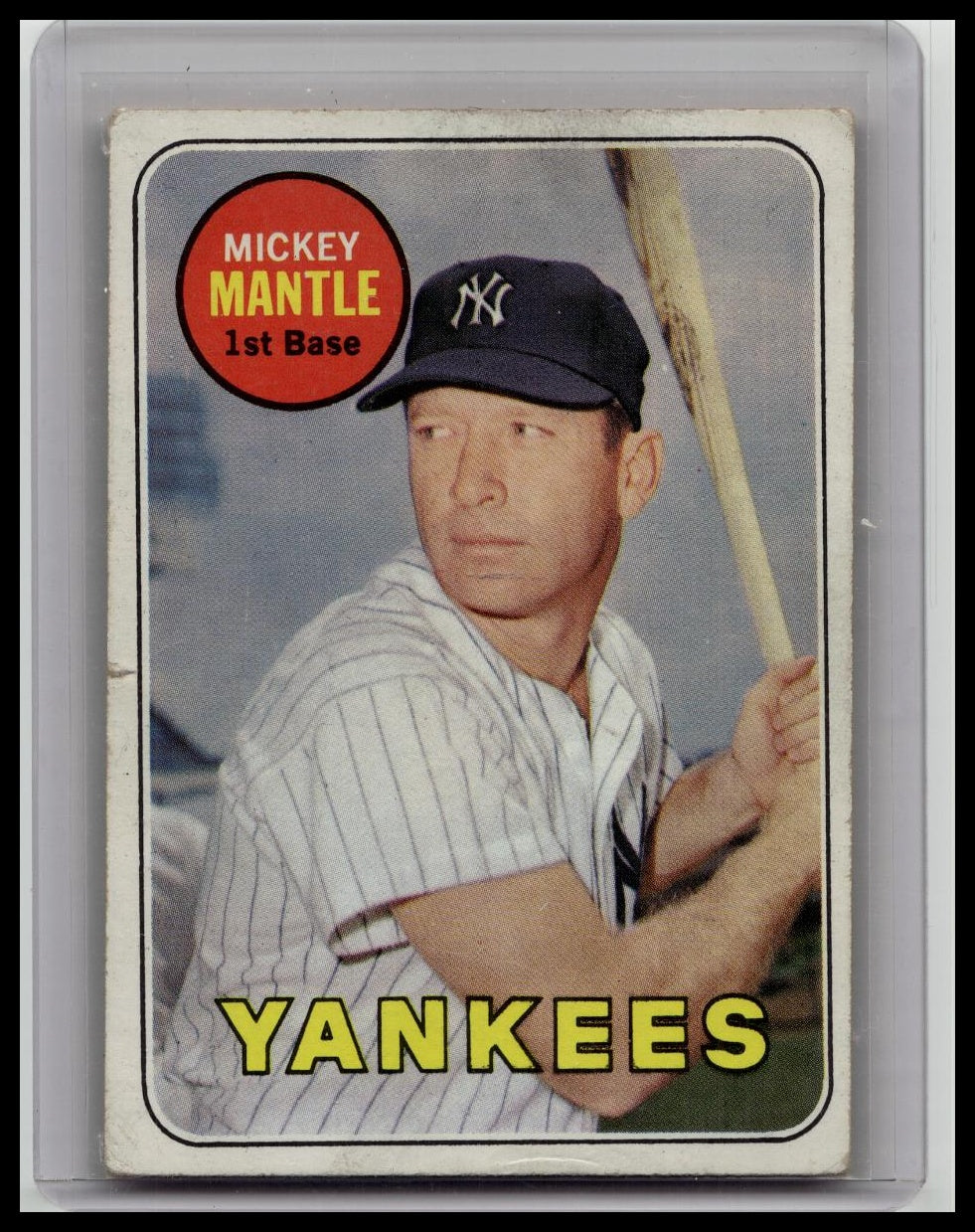 1969 Topps Mickey Mantle #500