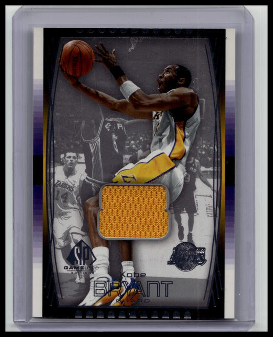 2004-05 SP Game Used Kobe Bryant GU Jersey #72 Lakers