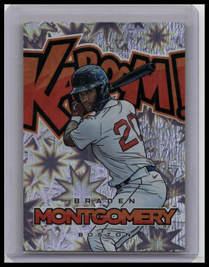 2024 Panini Prospect Edition BRADEN MONTGOMERY 🔥KABOOM SSP Red Sox