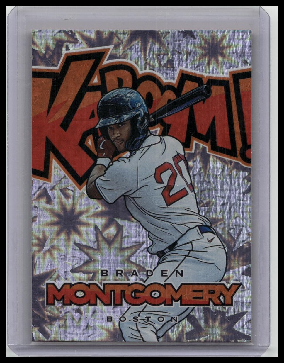 2024 Panini Prospect Edition BRADEN MONTGOMERY 🔥KABOOM SSP Red Sox