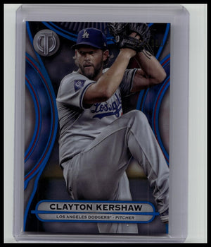 2025 Topps Tribute - Clayton Kershaw #55 Blue /150 LA Dodgers