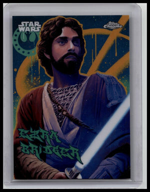 Ezra Bridger GG-10 Topps 2025 Star Wars Chrome Graffiti Case Hit SSP