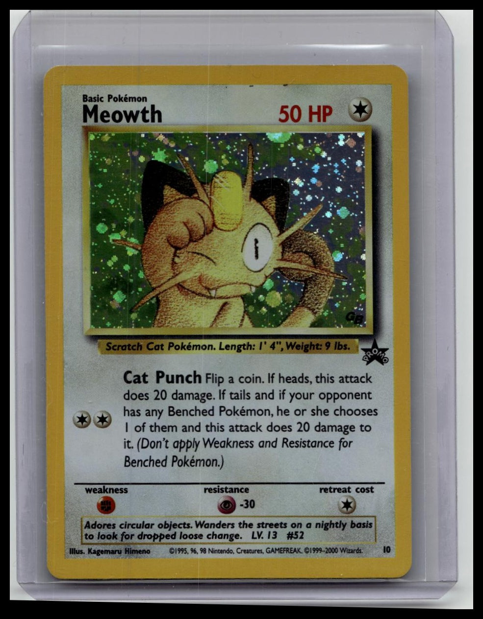 Pokémon Meowth Promo 10