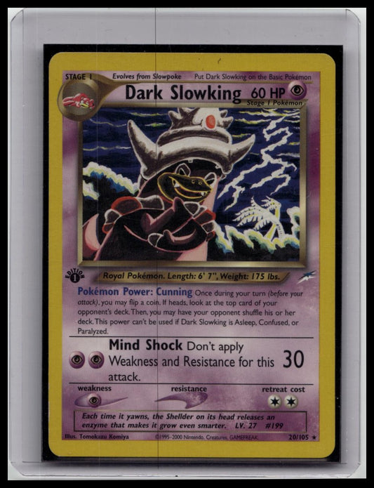 Pokémon Dark Slowking 20/105