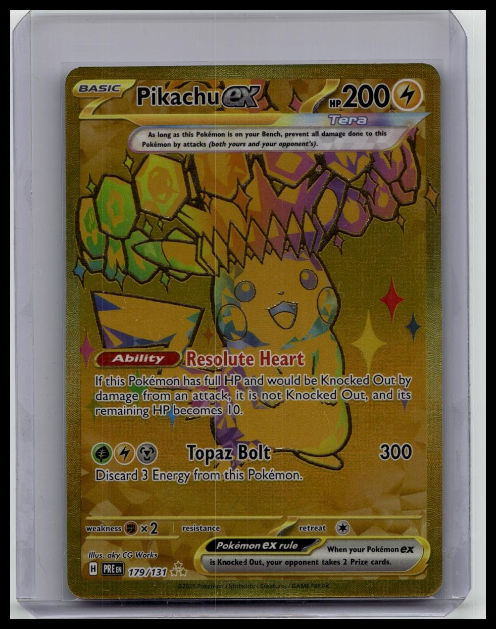 Pokémon Pikachu EX 179/131
