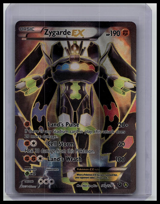 Pokémon Zygarde EX 54a/124