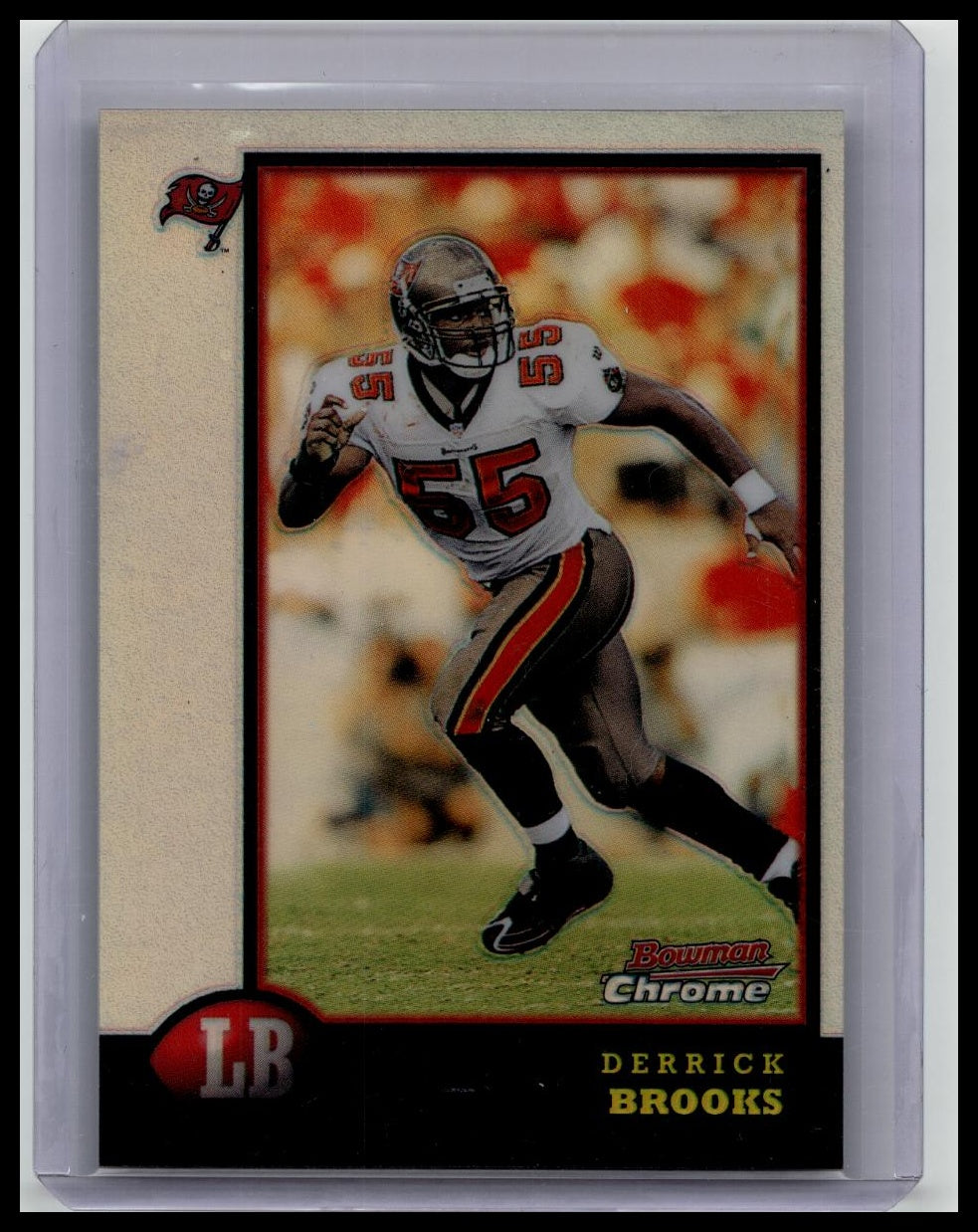1998 Bowman Chrome Derrick Brooks Refractor