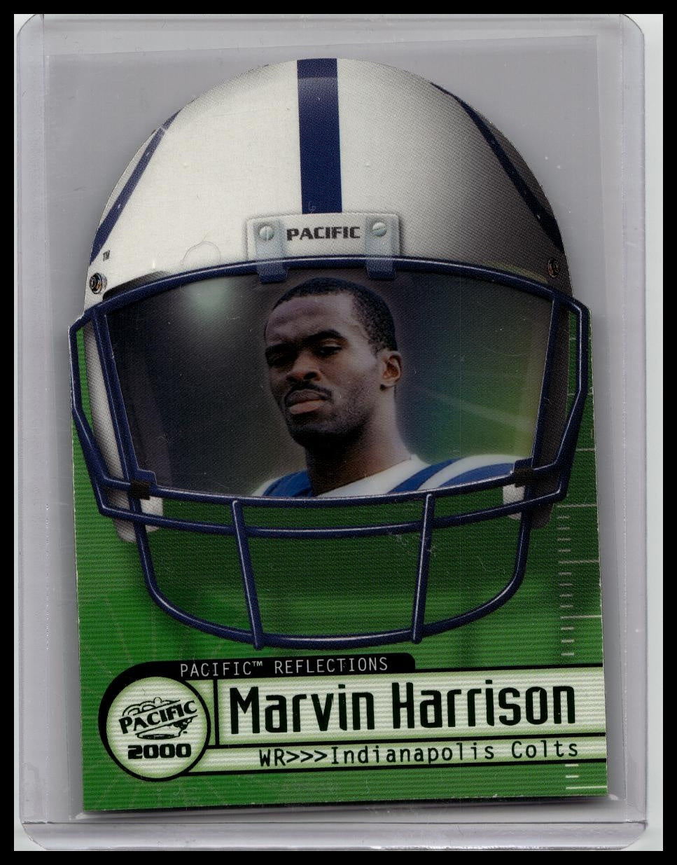 2000 Pacific Marvin Harrison Die Cut