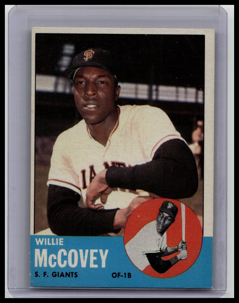 1963 Topps Willie McCovey #490