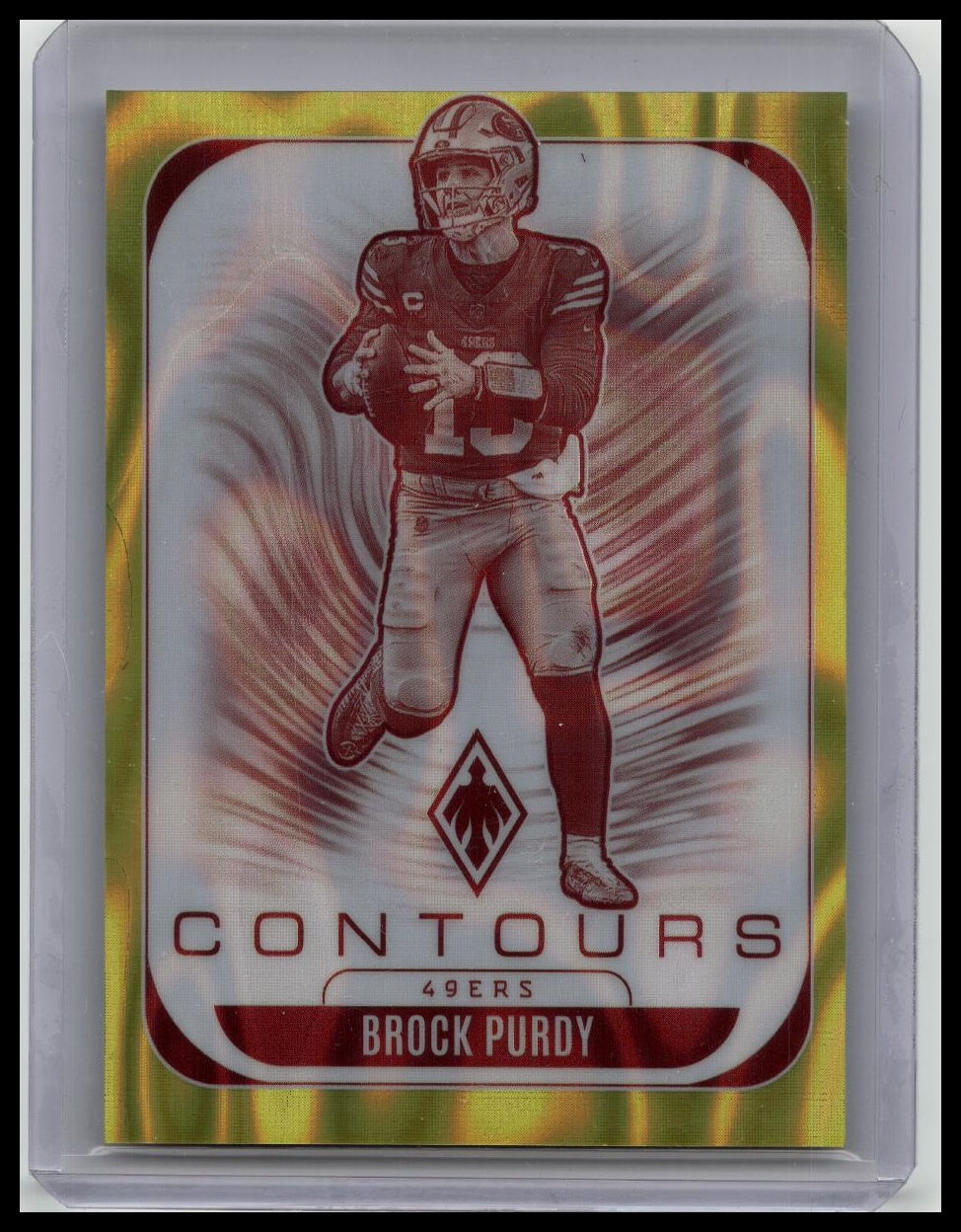 2025 Phoenix Contours Brock Purdy Yellow Lava /99