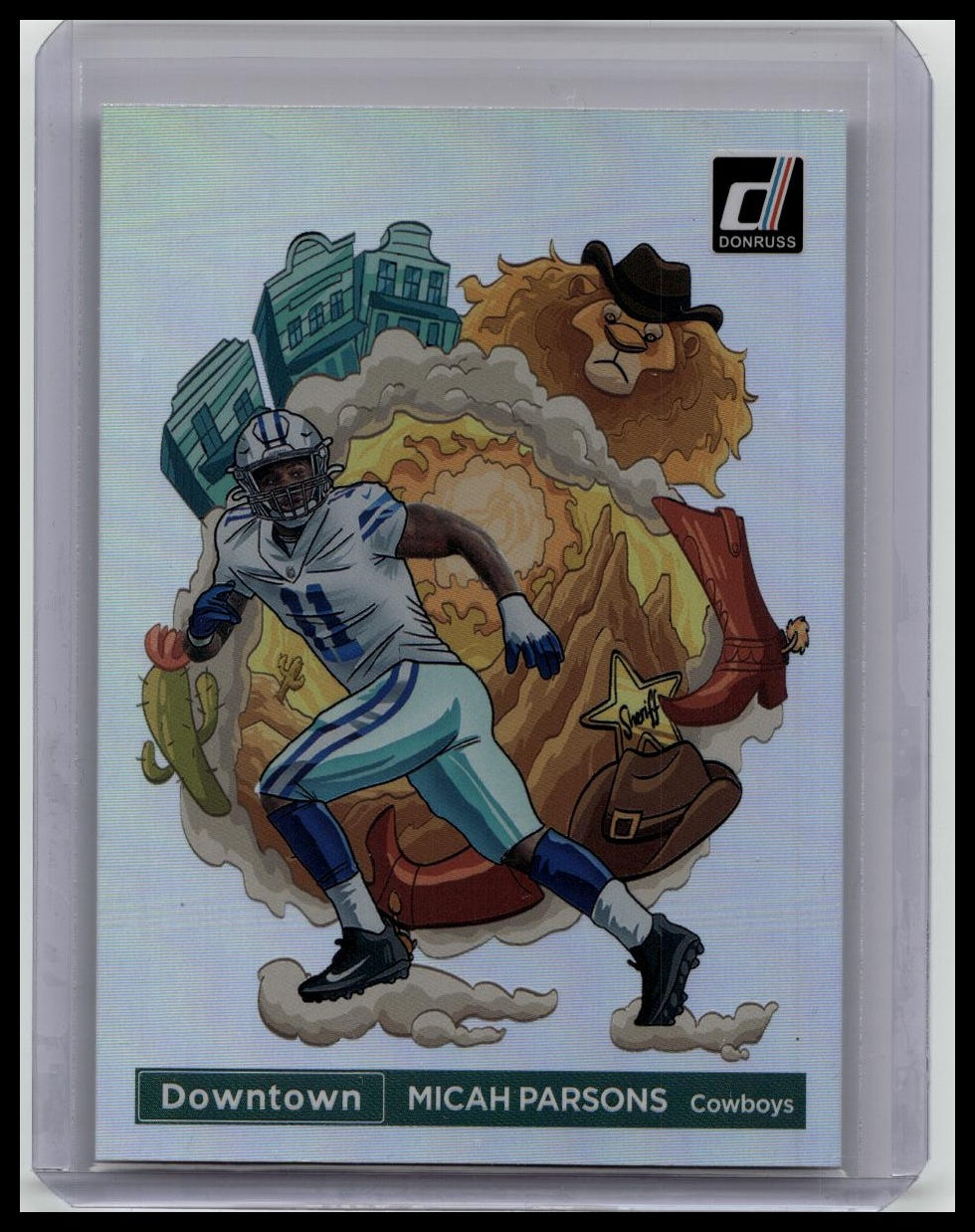 2022 Panini Donruss Downtown! Micah Parsons