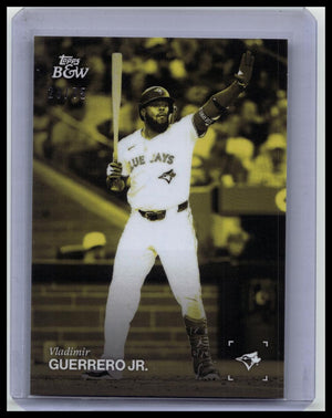 2025 Topps Black & White Vladimir Guerrero Jr. Yellow /75