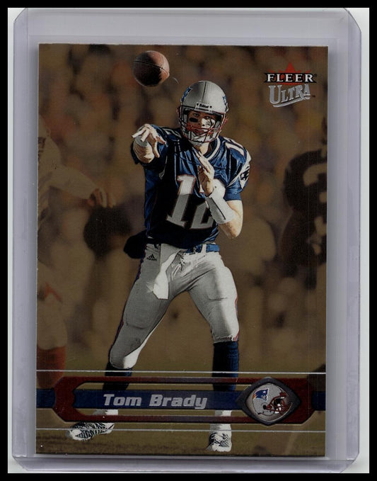 2002 Fleer Ultra Tom Brady Gold Medallion #181