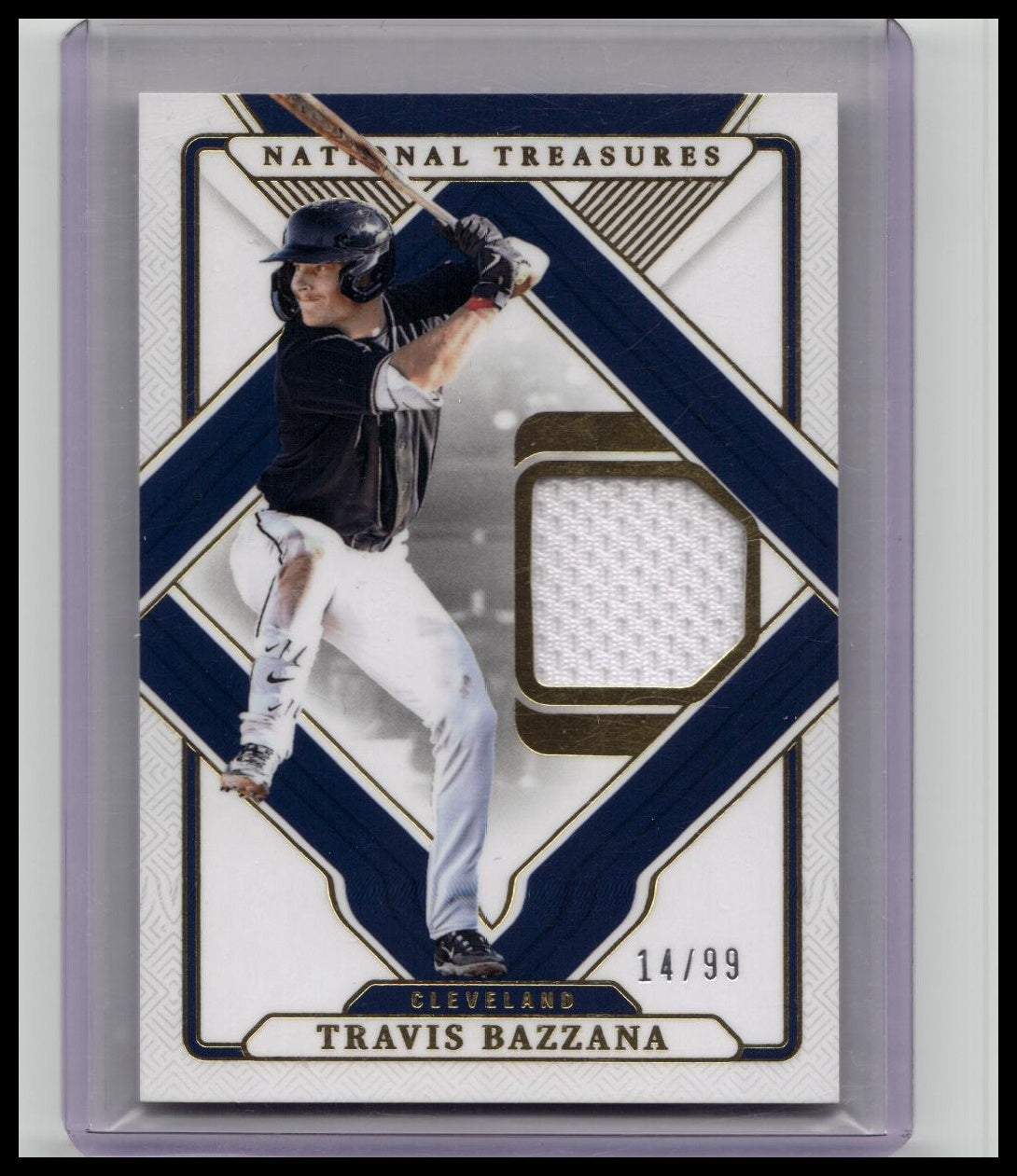2025 Panini National Treasures Travis Bazzana /99 Jersey Relic Guardians
