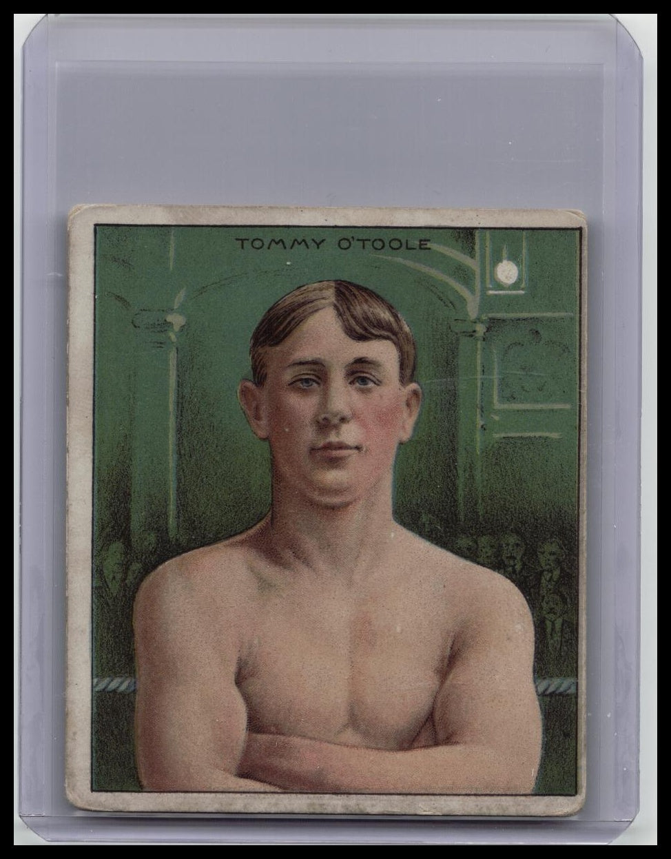1910 Champions T218 Boxing Tommy O'Toole Rookie Mecca Back