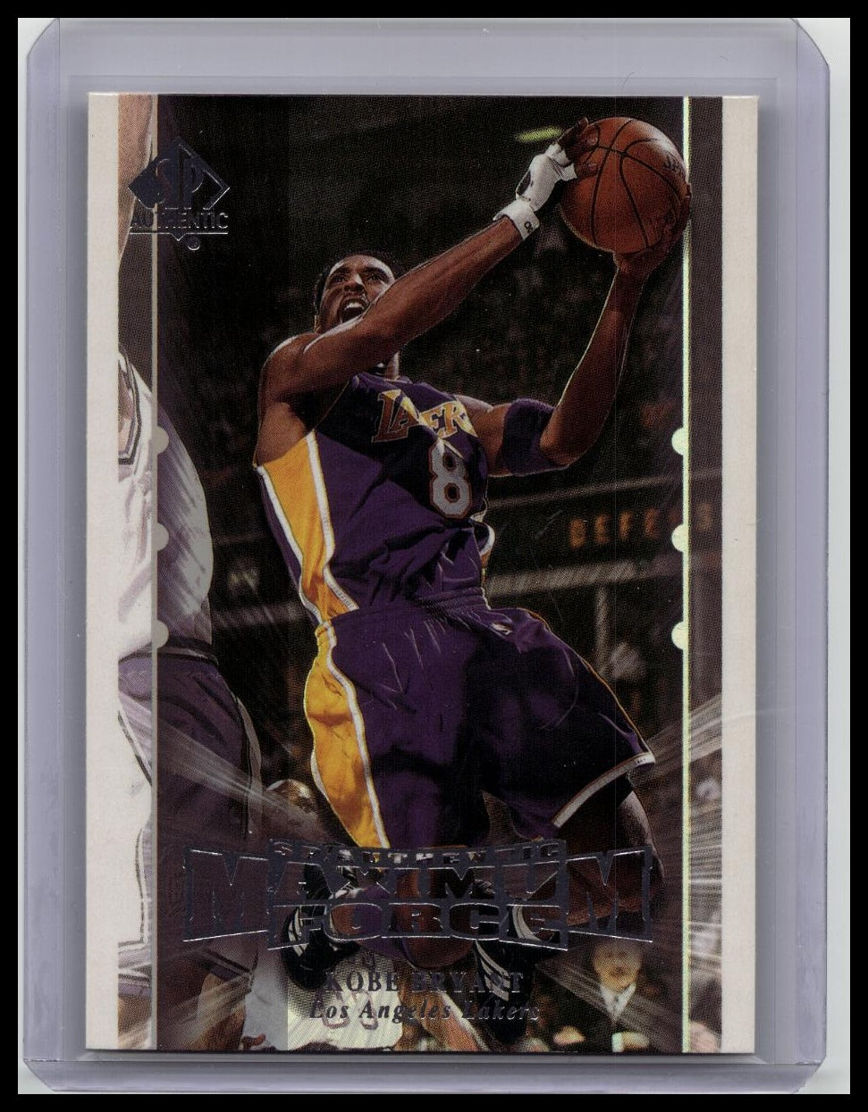 2000-01 Upper Deck SP Authentic Maximum Force Kobe Bryant #M8