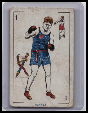 1920s Chocolates Amatller Gene Tunney #37 Spanish Boxing Card Pre-War