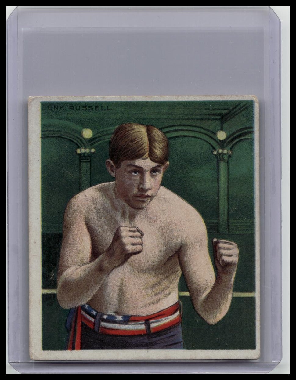1910 ATC Champions Tobacco T218 Unk Russell Mecca Back