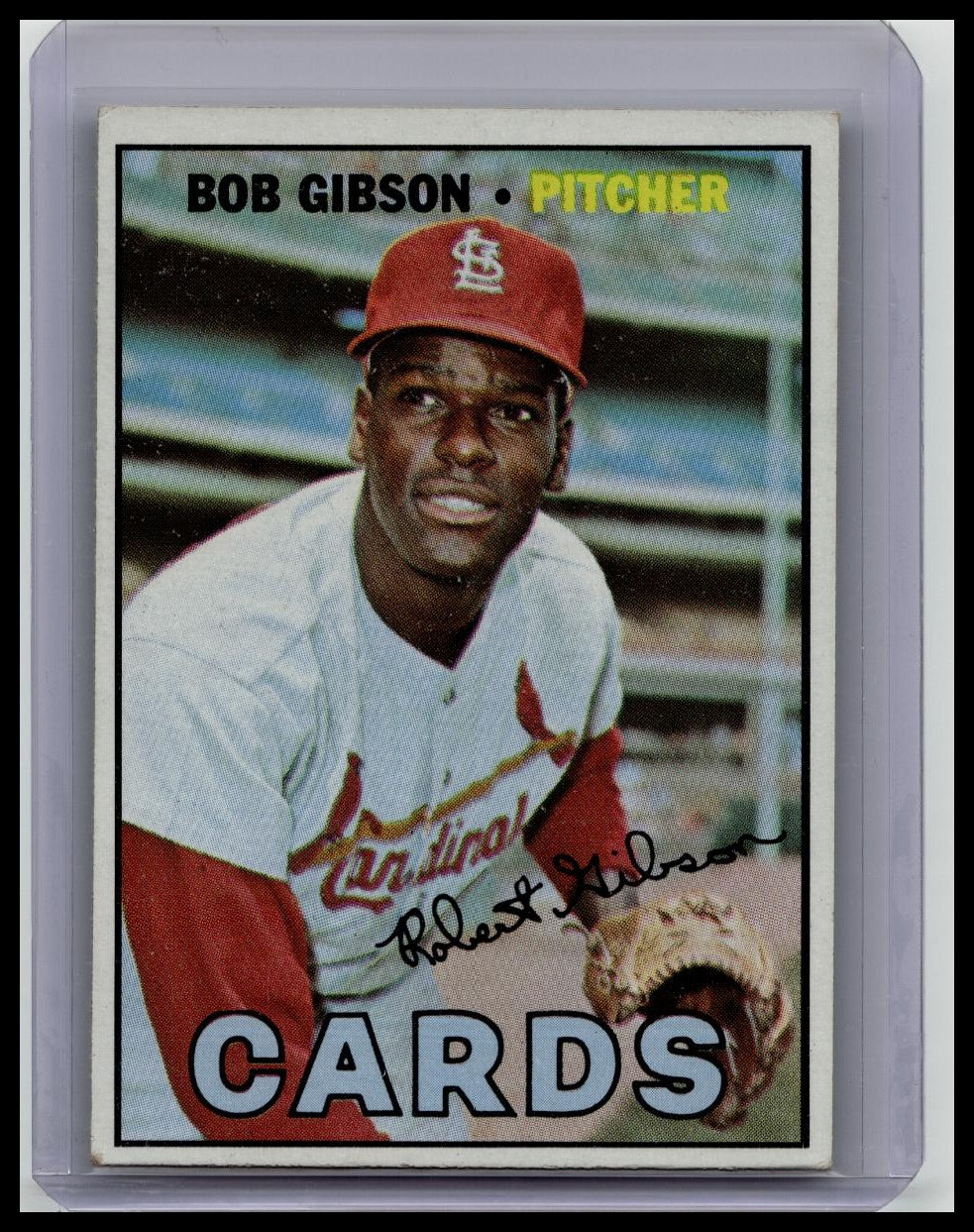 Topps 1967 Bob Gibson #210