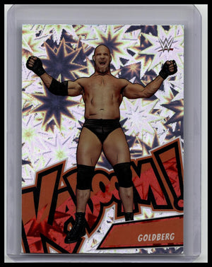 2023 Panini Revolution WWE Goldberg Kaboom! Case Hit SSP