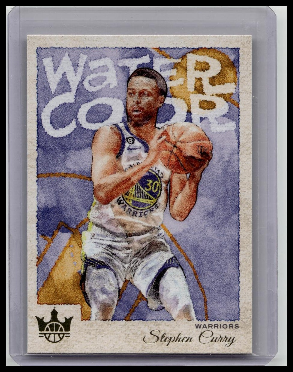 2022-23 Panini Court Kings Water Color Stephen Curry #2