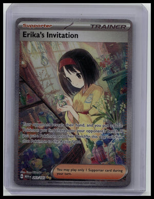 Pokemon TCG - Erika's Invitation 203/165 - Scarlet & Violet 151 Holo