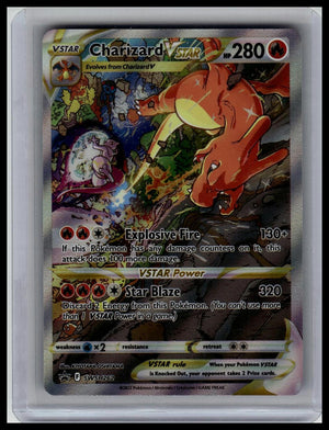 Pokémon Charizard VSTAR SWSH262 Sword & Shield Promo Holo Full Art 280HP Card