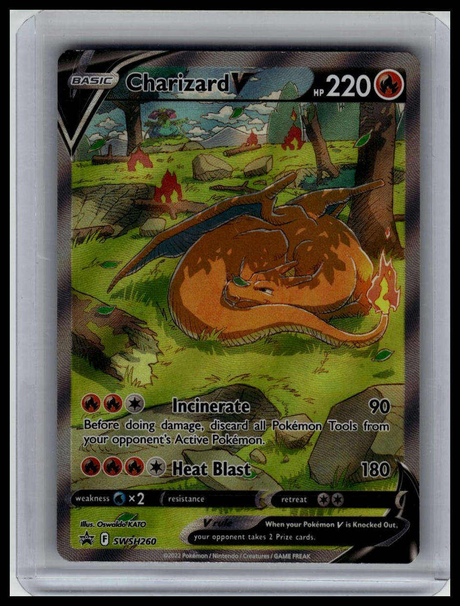 Pokémon Charizard V SWSH260 SWSH: Sword & Shield Promo Promo Holo