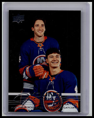 2025-26 UPPER DECK SERIES 2 Matthew Schaefer/Gatcomb YOUNG GUNS TEAMMATES #499