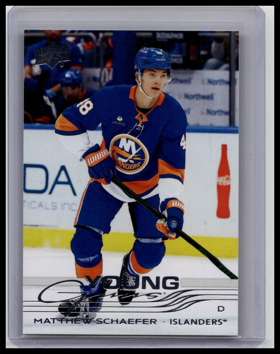 2025-26 Upper Deck Series 2 Matthew Schaefer Young Guns #451