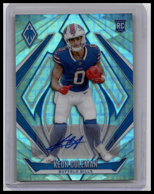 2024 Panini Phoenix Rookies Pandora Keon Coleman #213 Rookie Auto RC