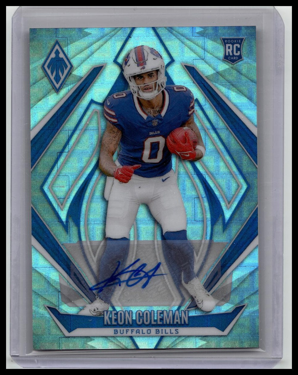 2024 Panini Phoenix Rookies Pandora Keon Coleman #213 Rookie Auto RC