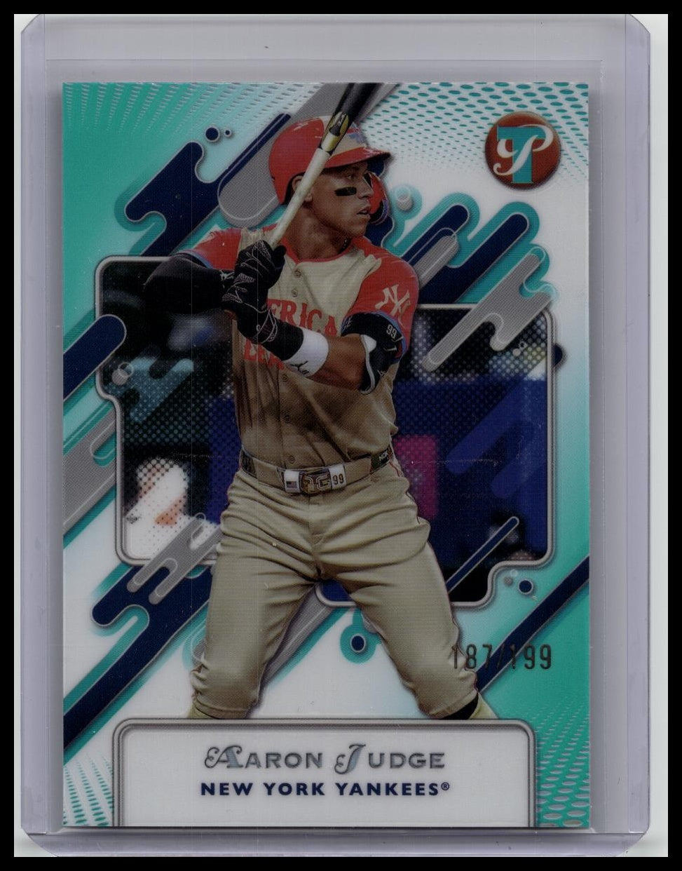 2025 Topps Pristine - Aaron Judge #300 NY Yankees Refractor /199