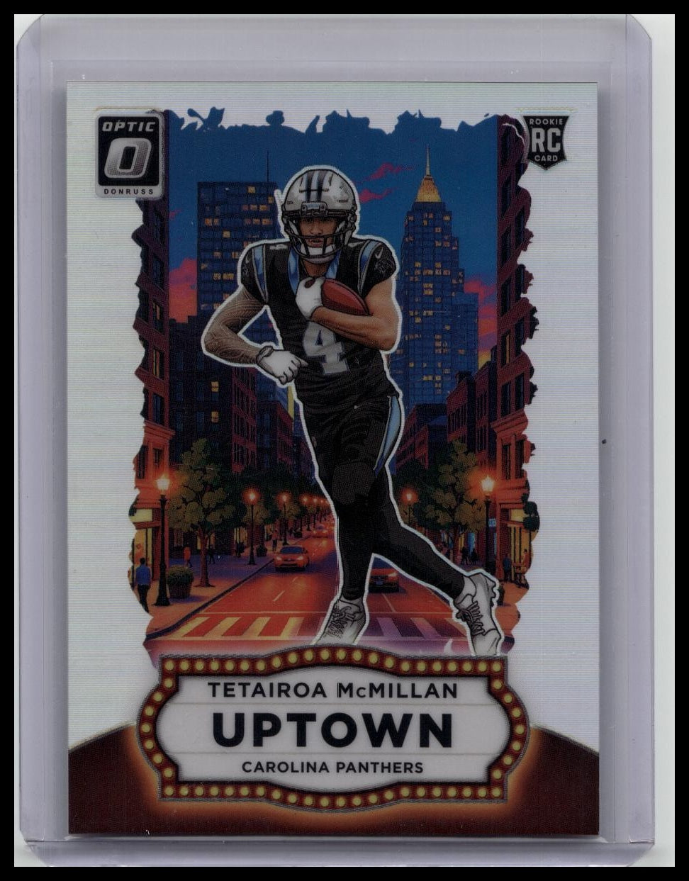 Panini Donruss Optic Uptowns Prizm Tetairoa McMillan #20 Rookie - Panthers 2025
