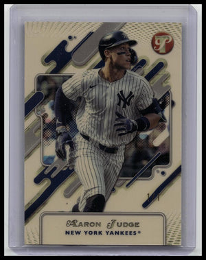 2025 Topps Pristine Aaron Judge 1/1 SUPERFRACTOR New York Yankees
