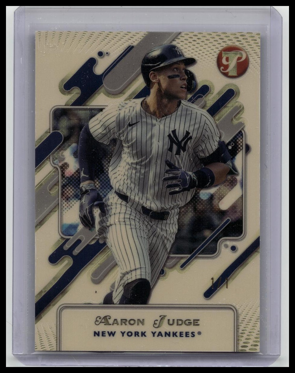 2025 Topps Pristine Aaron Judge 1/1 SUPERFRACTOR New York Yankees