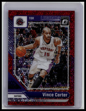 2024-25 Donruss Optic Vince Carter Fast Break Red /75